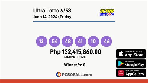 Ultra Lotto 6/58 Result June 18, 2024 .